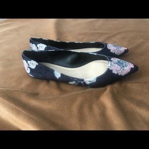 Circus by Sam Edelman Velvet Flats- Floral Design
